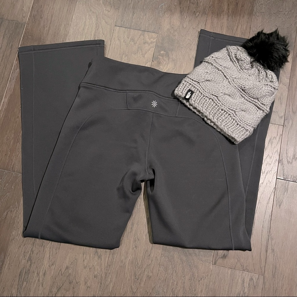 Athleta Altitude Polartec Power Stretch Pant - M, Dark Grey / Graphite